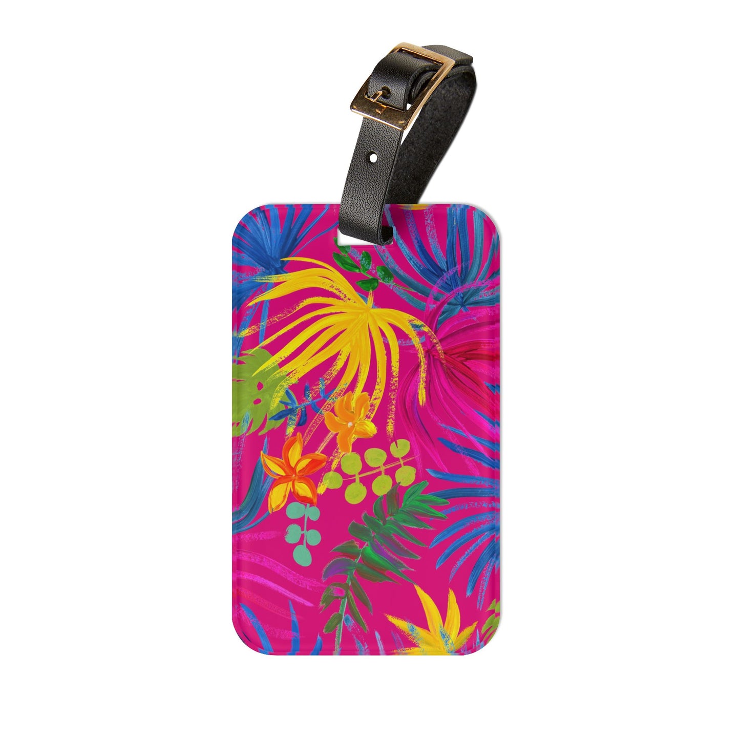 Luggage Tag - Exotic Flora