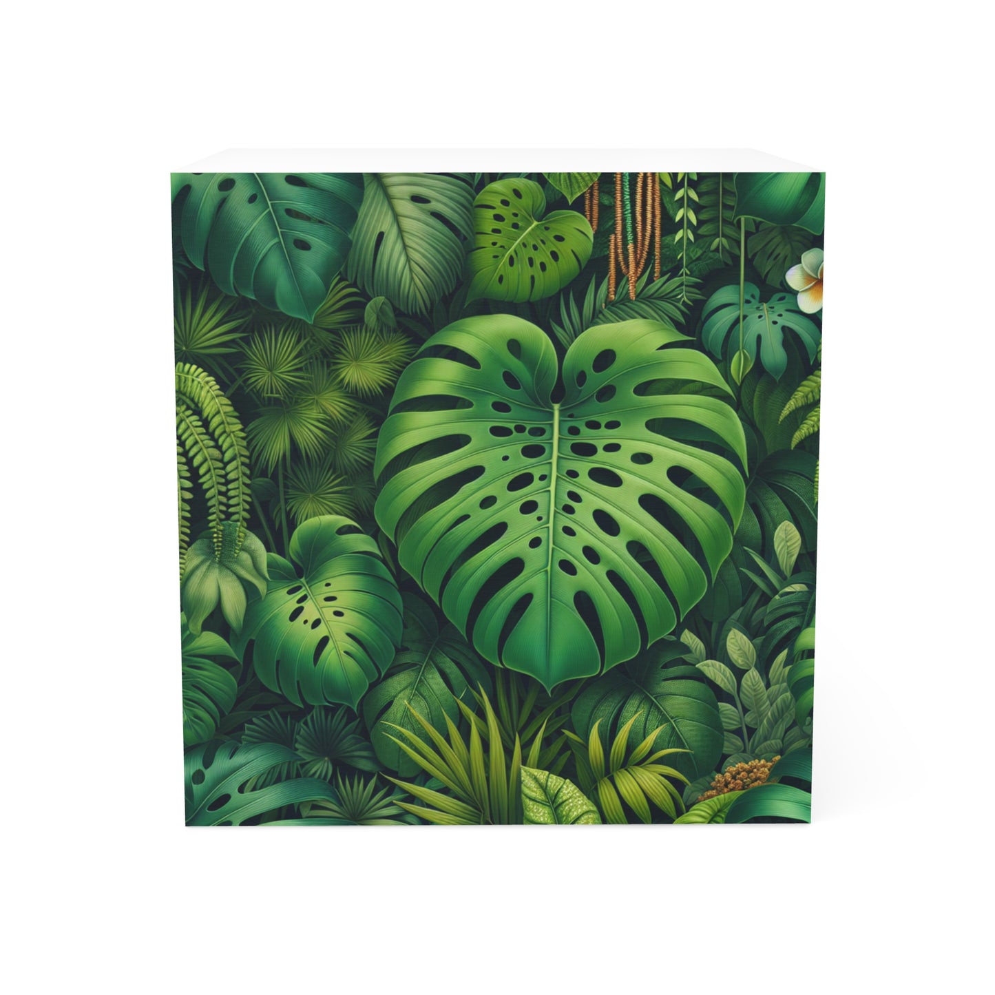 Note Cube - Rainforest Greenery