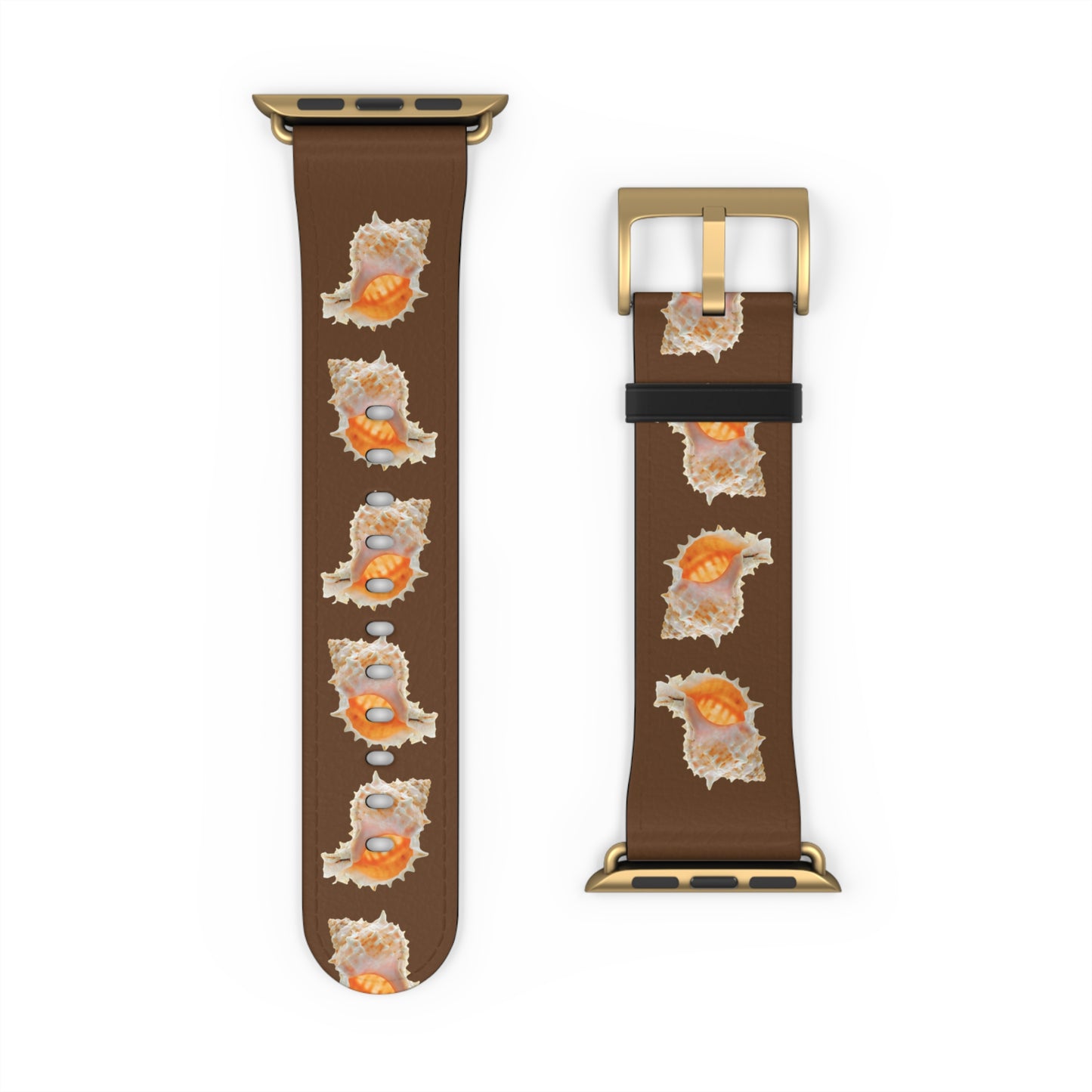 Apple Watch Band - Conch Seashell, brown