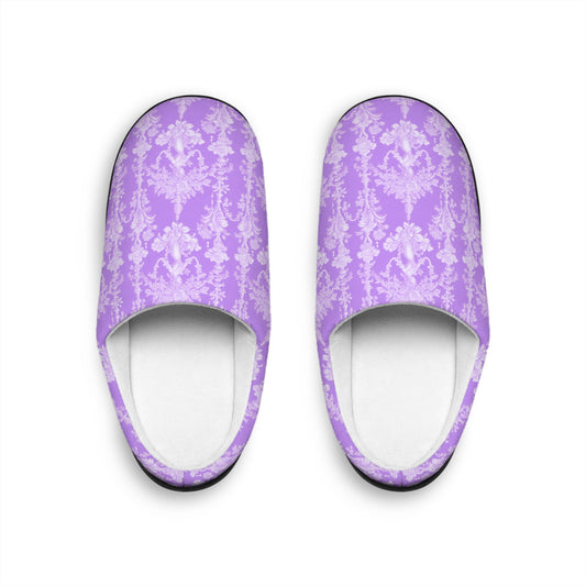 Women's Indoor Slippers - Pearl Lady Toile, purple