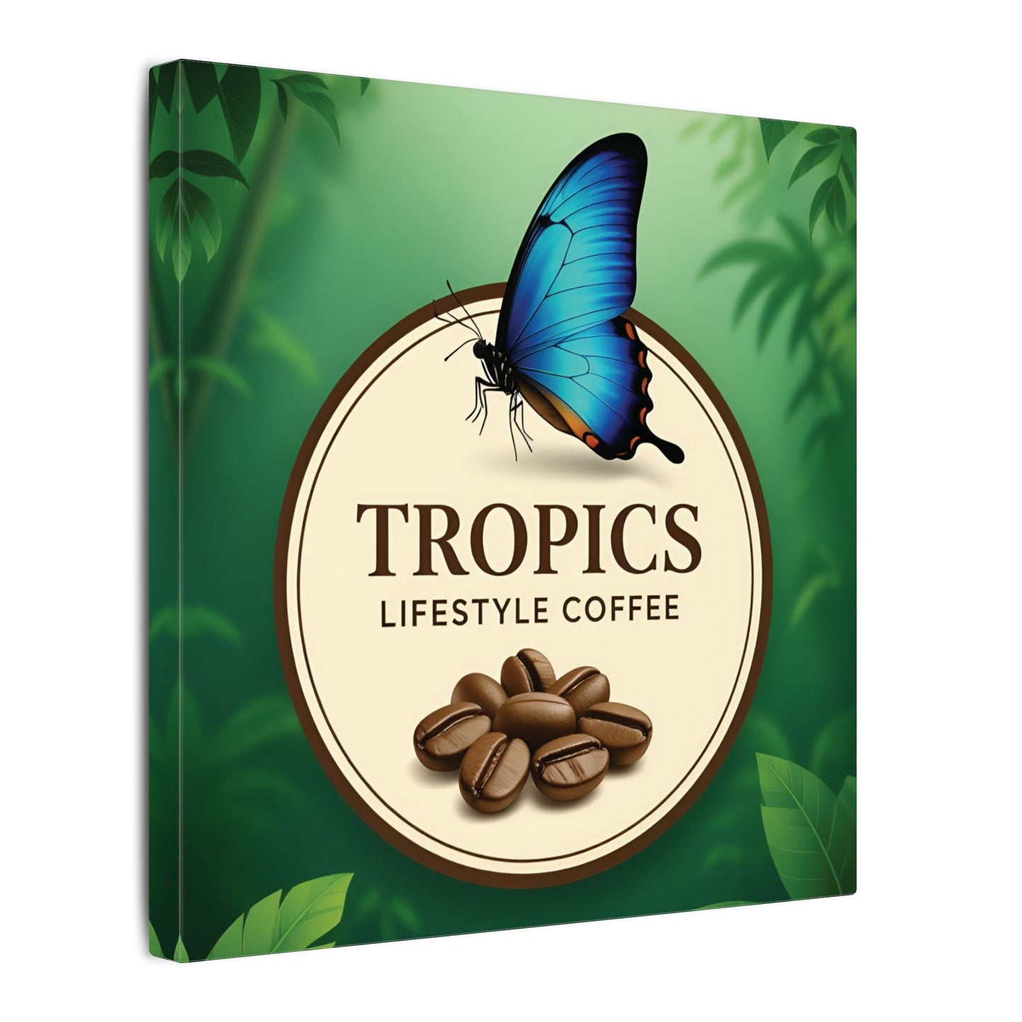 Tropical Wall Art — Butterfly & Beans, Tropics Lifestyle Coffee