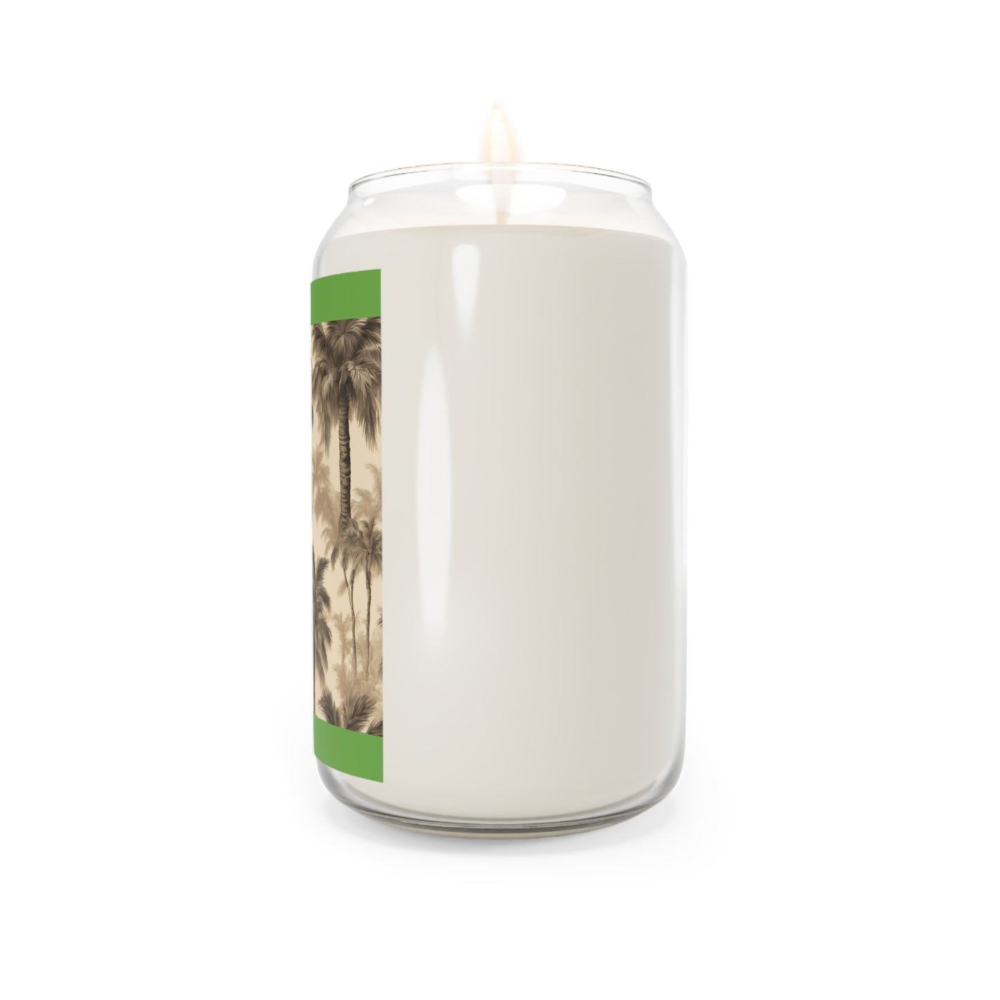 Scented Candle, 13.75oz - Lisa's Fluffy Palms, green