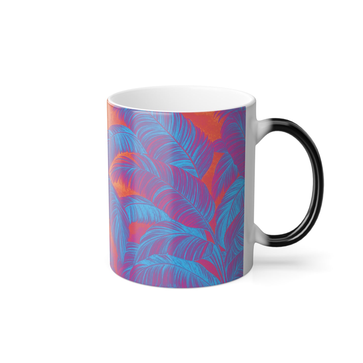 Color Morphing Mug, 11oz, Palm Serenity Heatwve