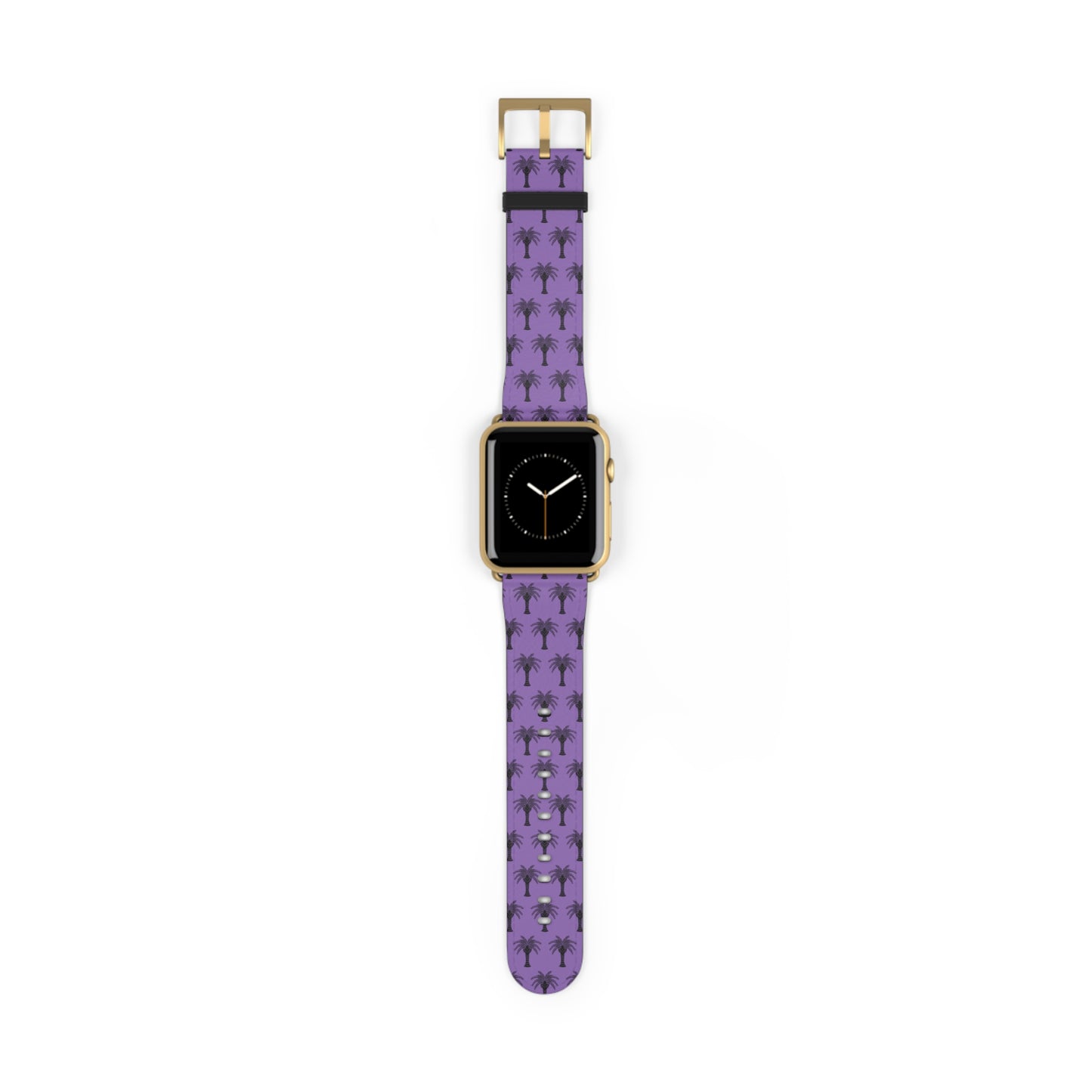 Apple Watch Band - Art Deco Palm, Repeat Purple