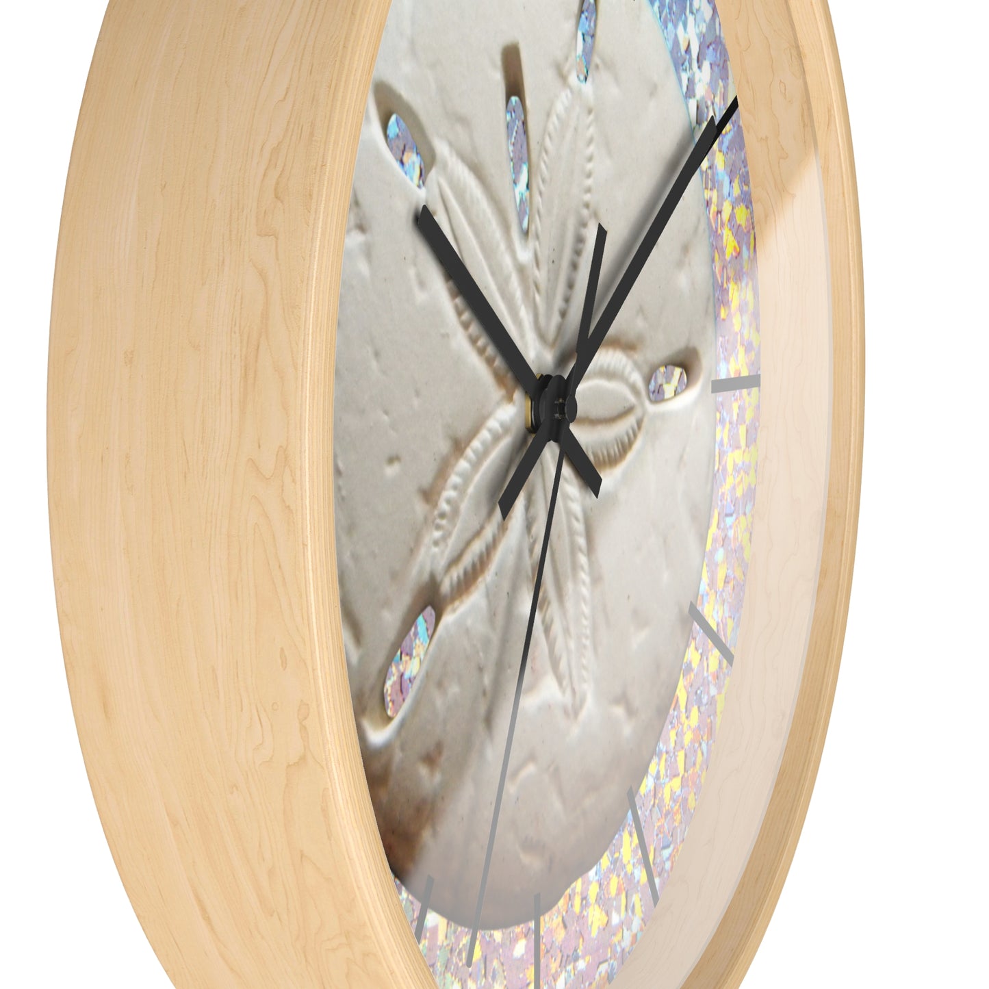 Wall Clock, Disco Sand Dollar, Hands/Base Variants