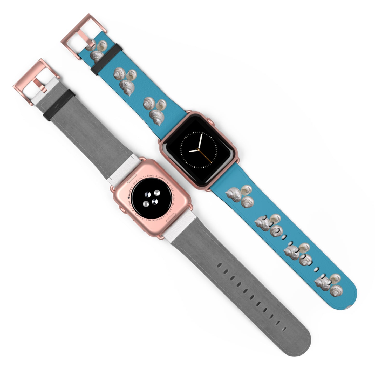 Apple Watch Band - Nautilus Shell Trio, turquoise