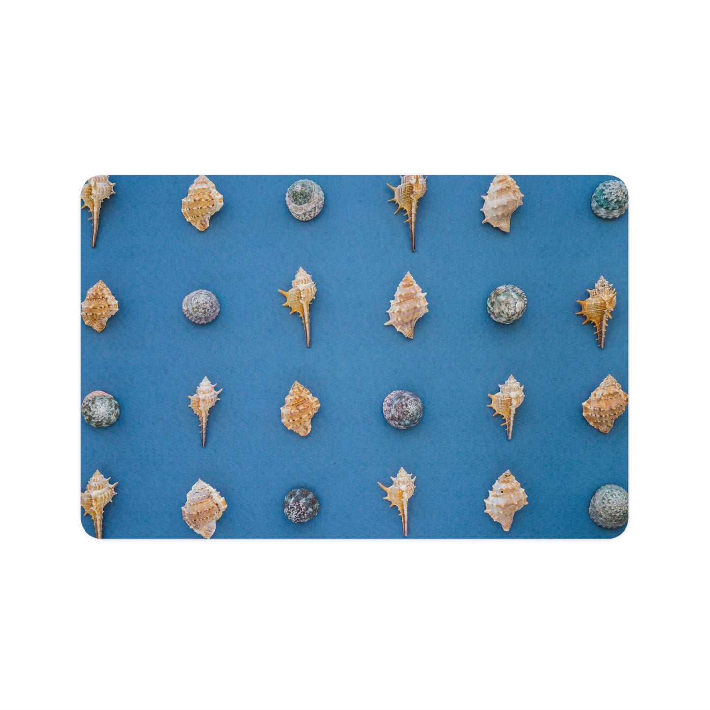 Pet Food Mat (12x18) - Shells From Our Beach