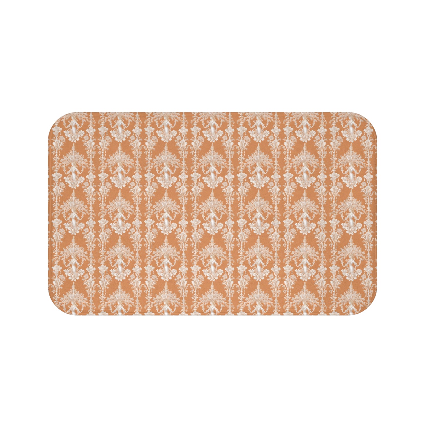 Pearl Lady Pearl/Melon Bath Mat, 2 Sizes - Tropical Vibes for Home Decor