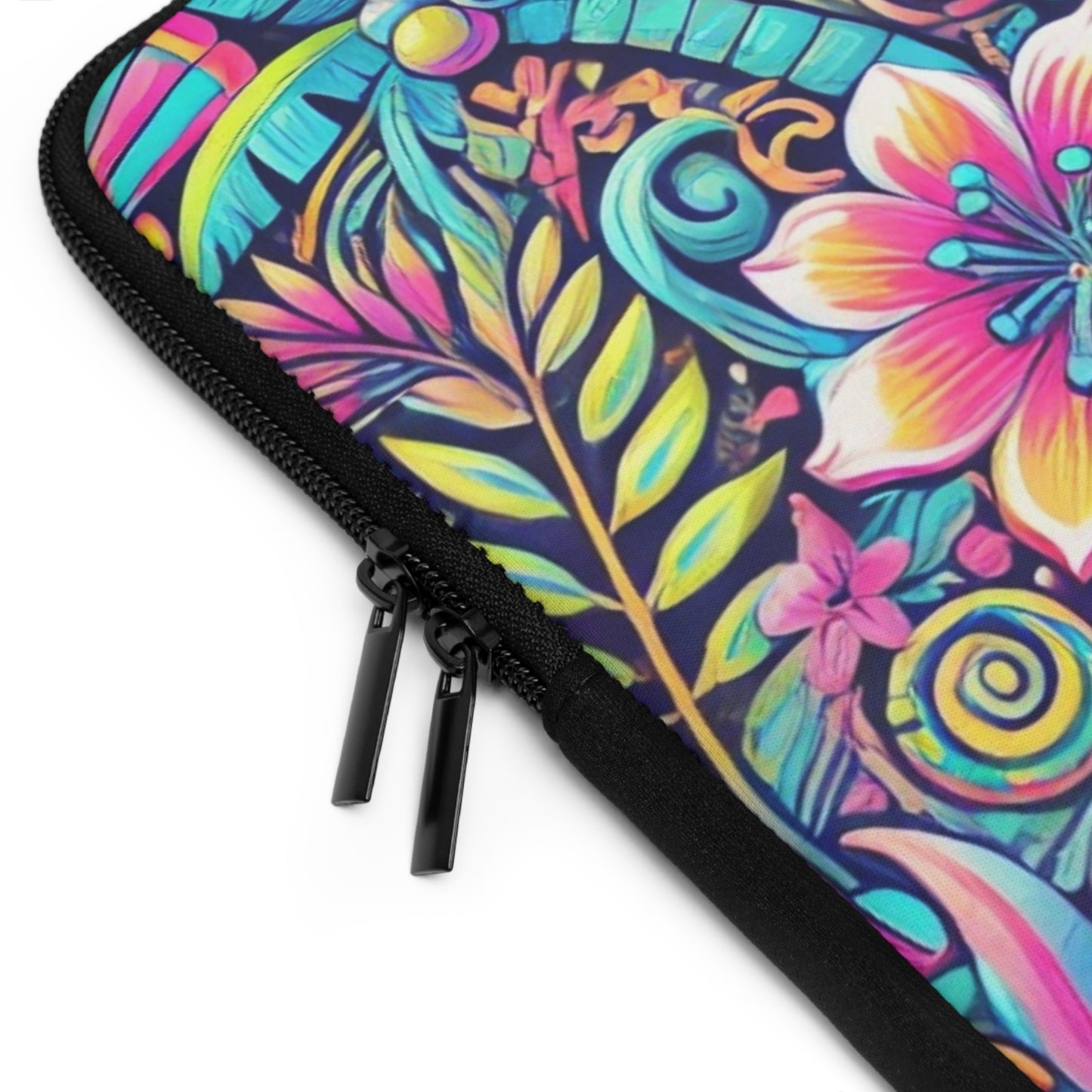 Tropical Laptop Sleeve, 5 Sizes - Perfect for Floral Lovers & Students / Happy Tropics