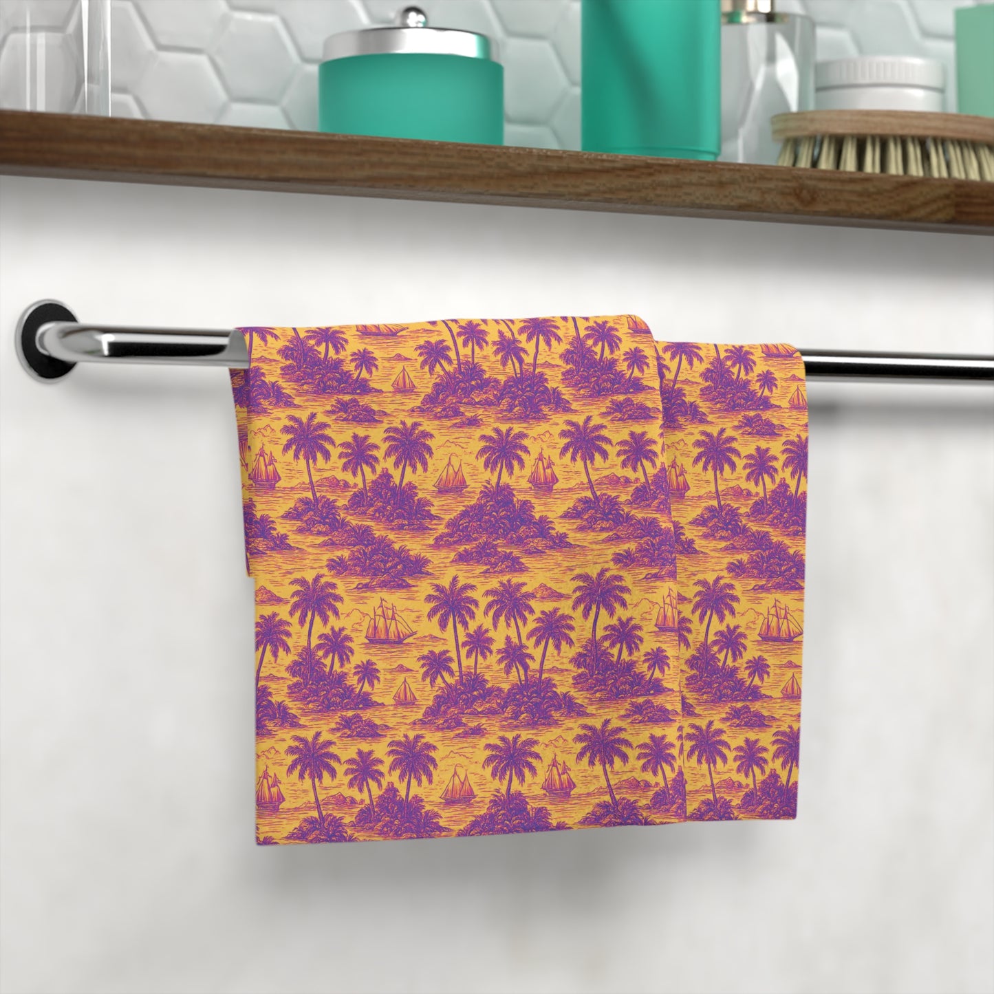 Face Towel - Faraway Toile/Pop