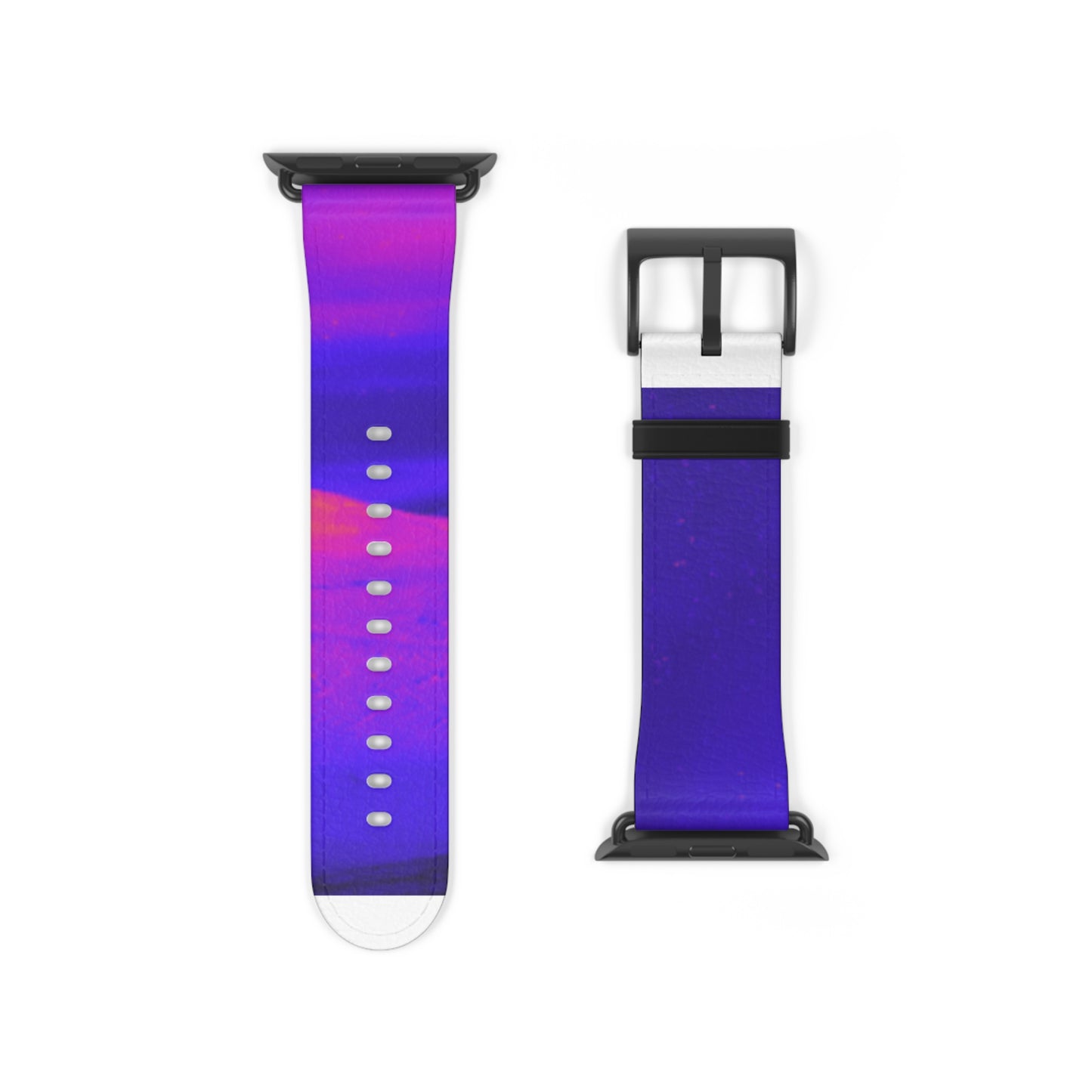 Apple Watch Band - Cold Ocean Lights, Midnight