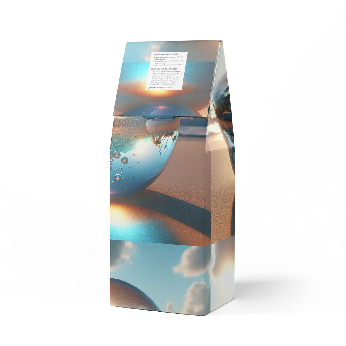 Citrus Bay Blend™ (Medium Roast) Specialty Grade Craft Coffee / Beach Illusion Ball