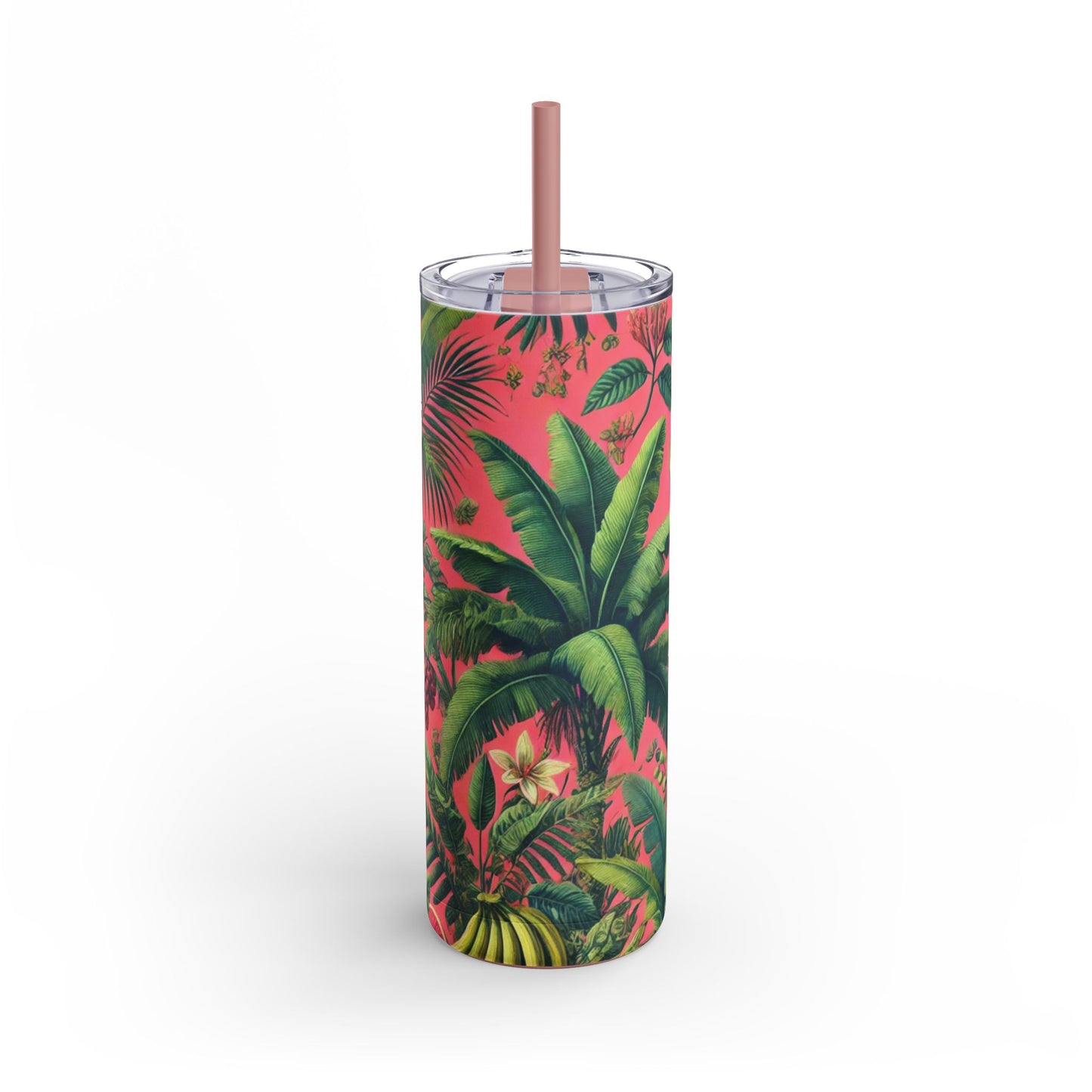 20oz Matte Tumbler, 7 Colors - Stylish Travel Cup - More Tropical Fruit, Coral