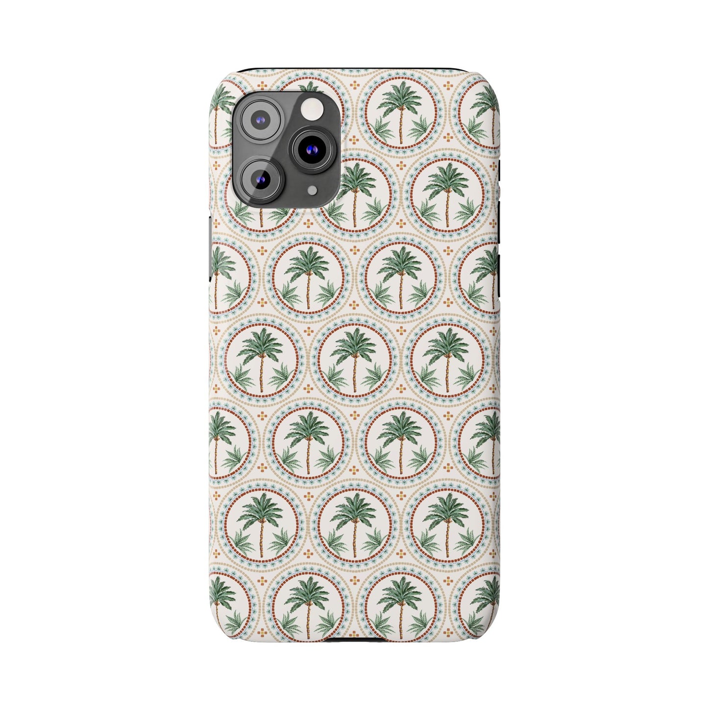 Slim Phone Cases - Mosaic Palm Tree