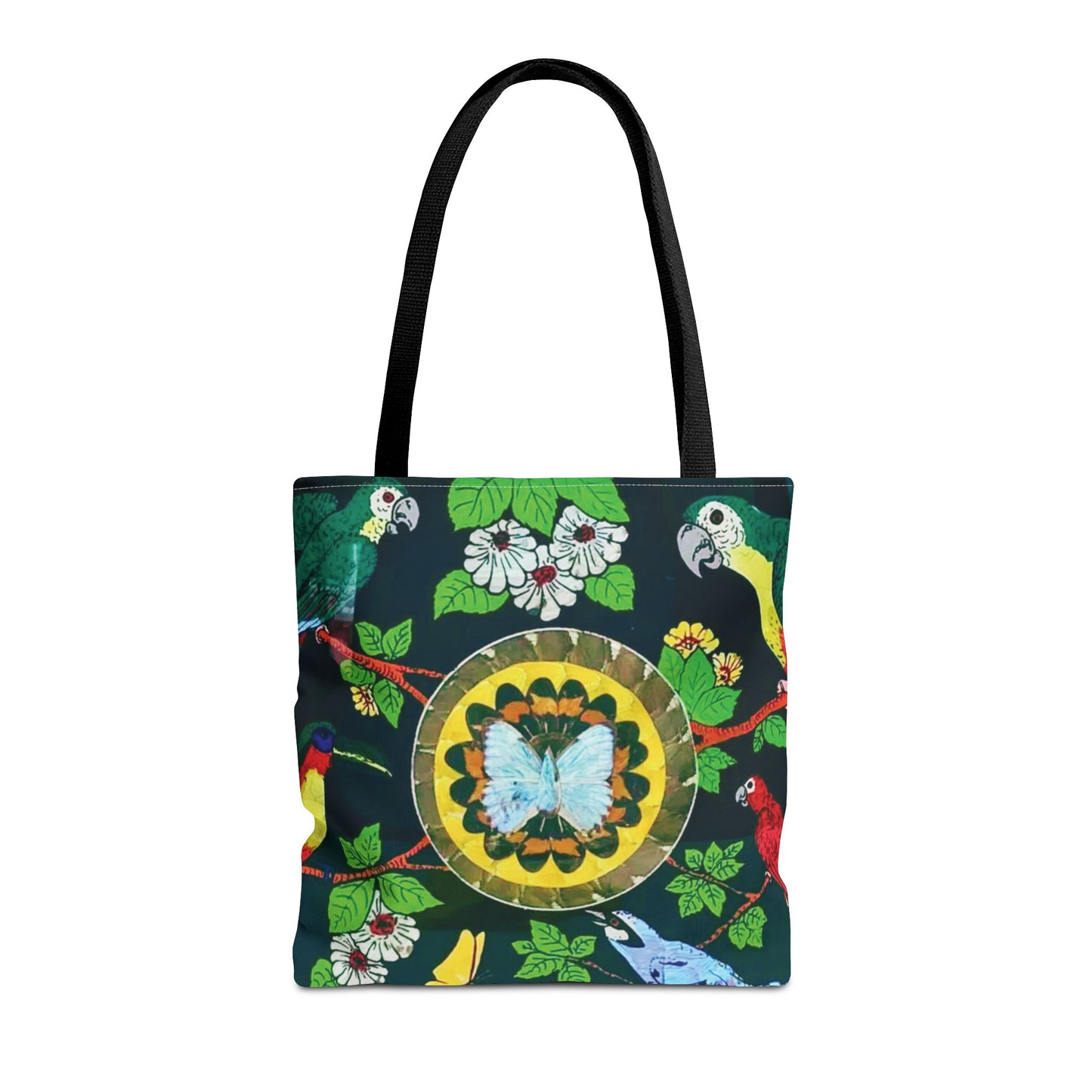 Parrots & Butterfly/Real Wings Tote Bag - 3 Sizes