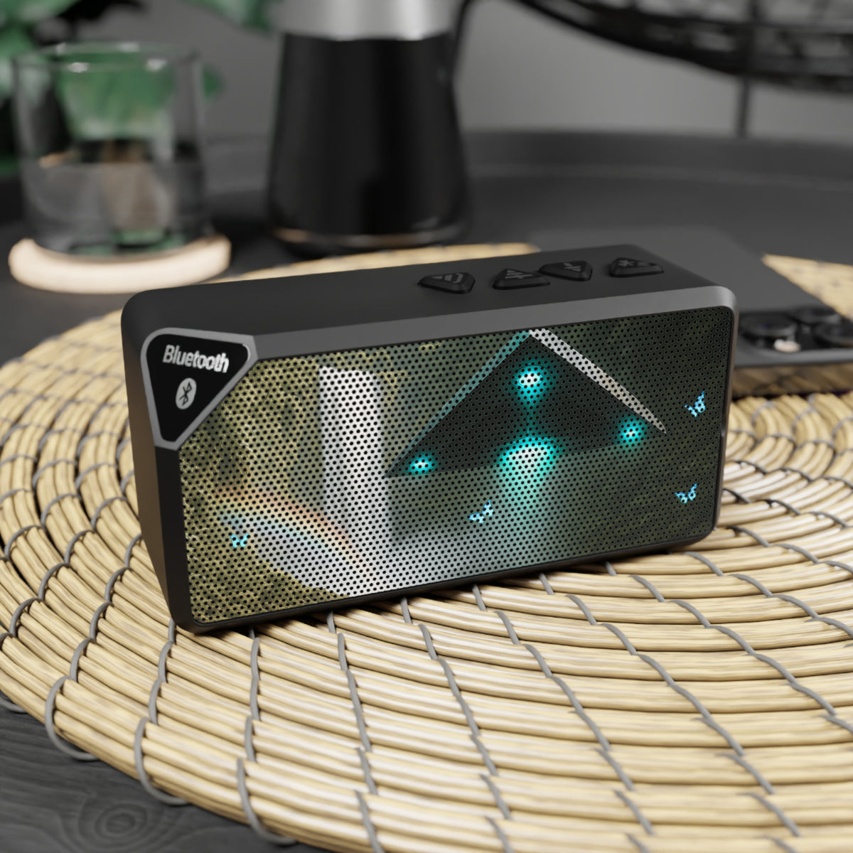 Jabba Bluetooth Speaker - Portable Sound Experience / UFO and Waterfall