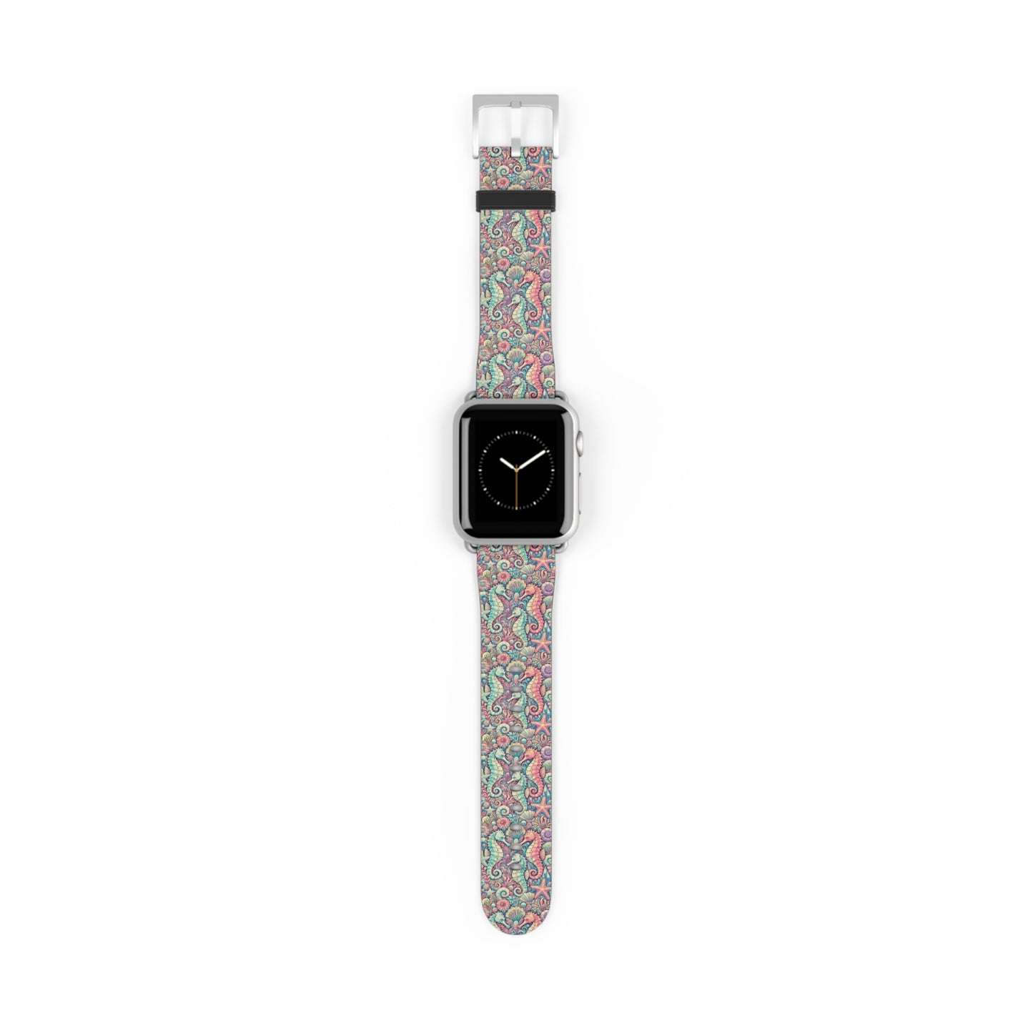 Apple Watch Band - Tropical Seahorse Trio, Retro