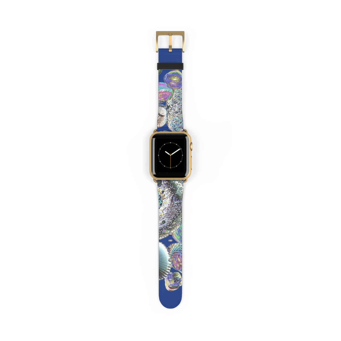 Apple Watch Band - Heatwave Seashell Collection, dark blue