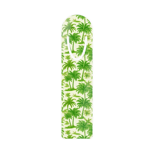 Bookmark - Aluminum, Playful Palms Toile Repeat