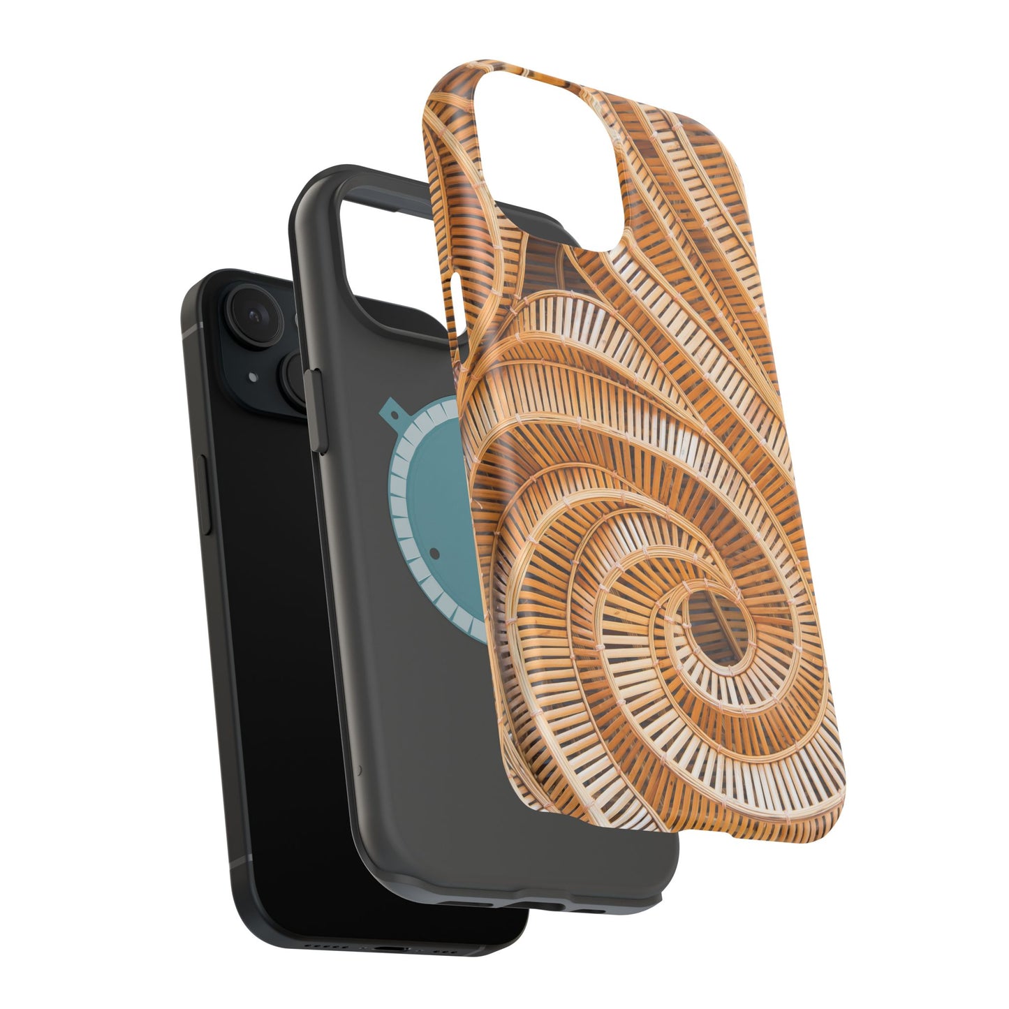 Magnetic Tough Cases, Natural Bamboo Spiral, Various Models