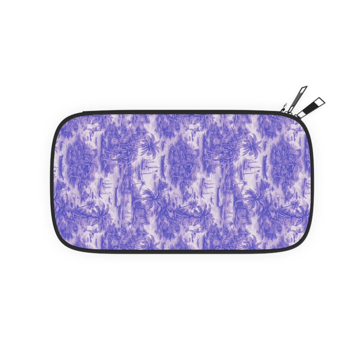 Passport Wallet – Perfect for Travelers & Adventurers / Tropical Toile, Purple