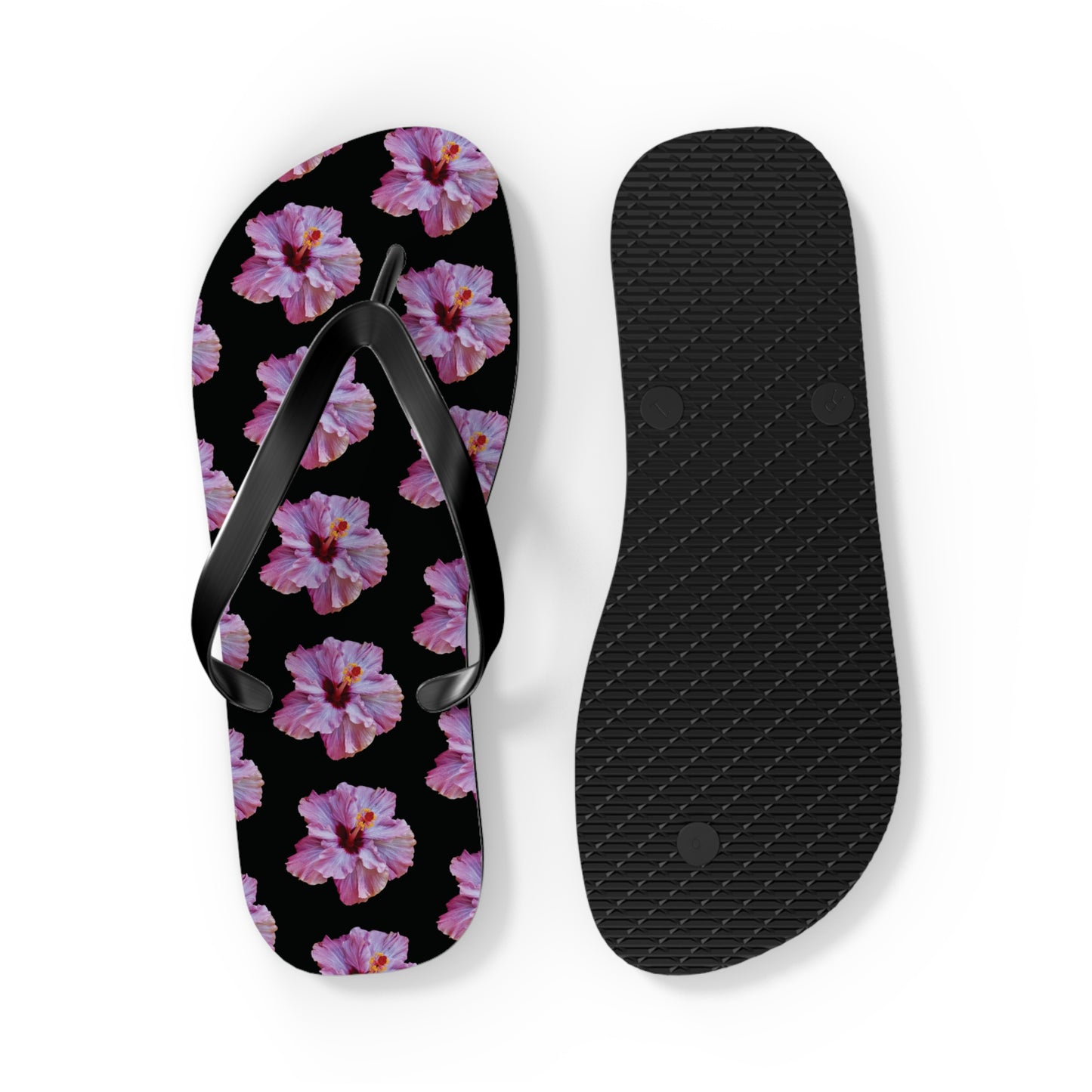 Flops - Purple Hibiscus/Black