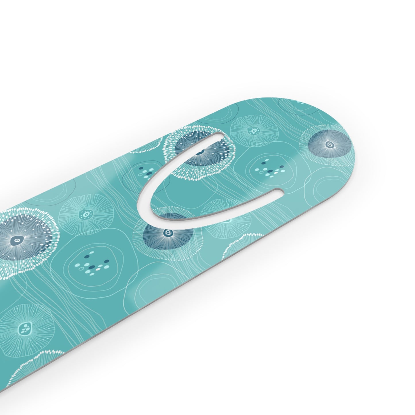 Bookmark - Aluminum, Plankton Drift Teal