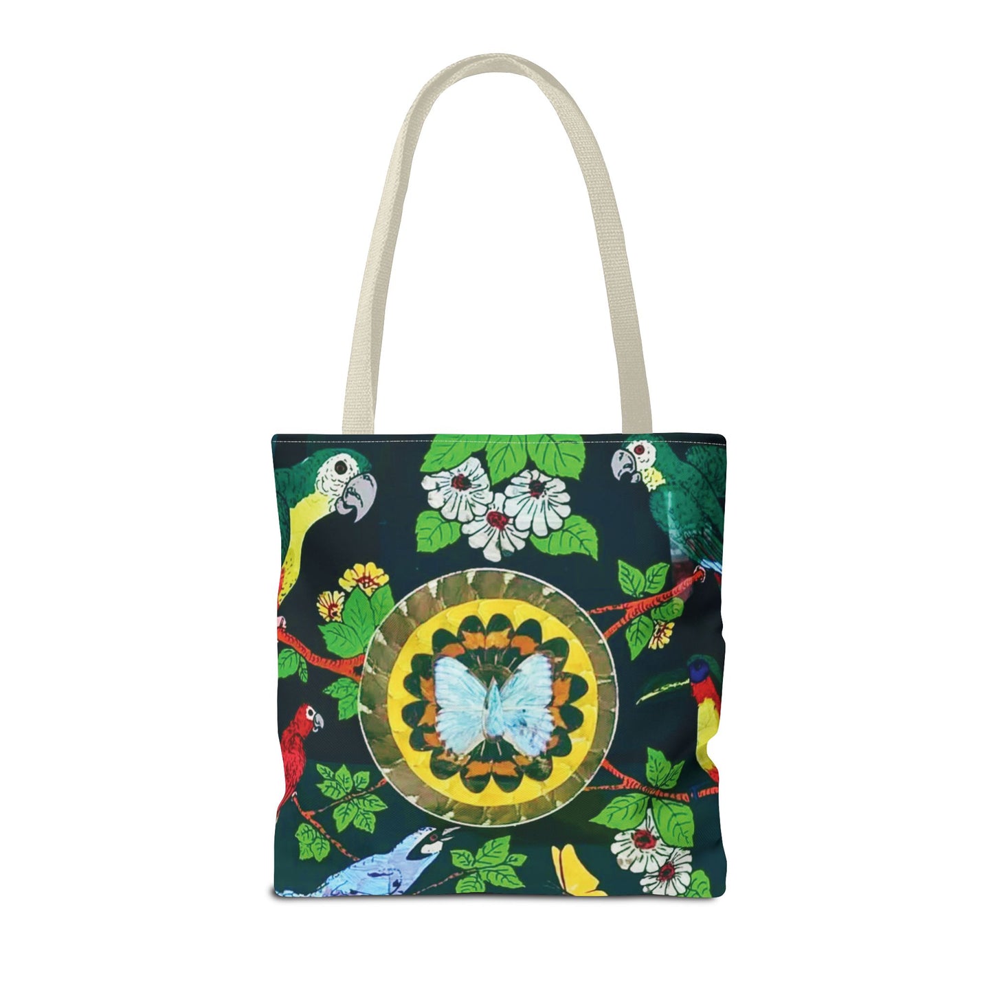 Parrots & Butterfly/Real Wings Tote Bag - 3 Sizes