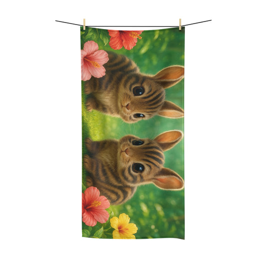 Baby Sumatran Rabbits Polycotton Towel