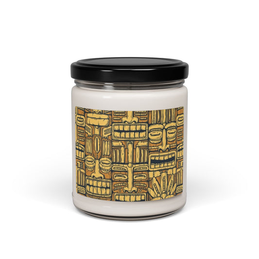 Scented Soy Candle, 9oz - Old Tiki Totems