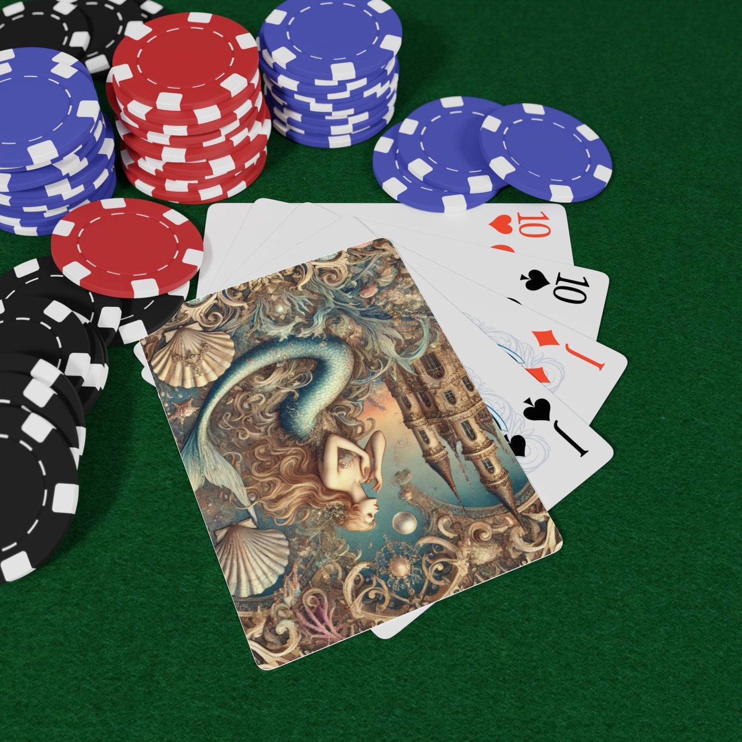 Poker Playing Cards - Mermaid Royale