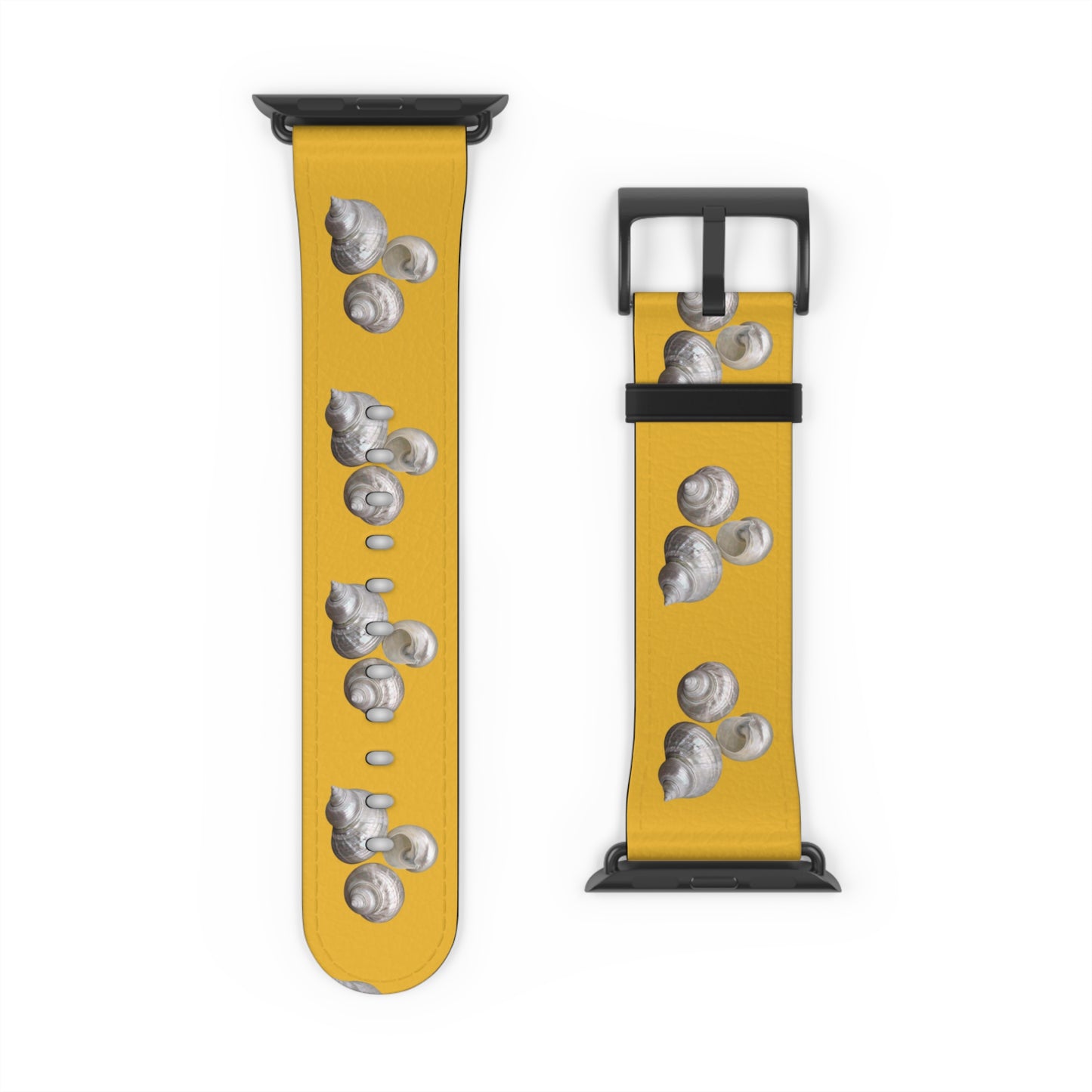 Apple Watch Band - Nautilus Shell Trio, yellow