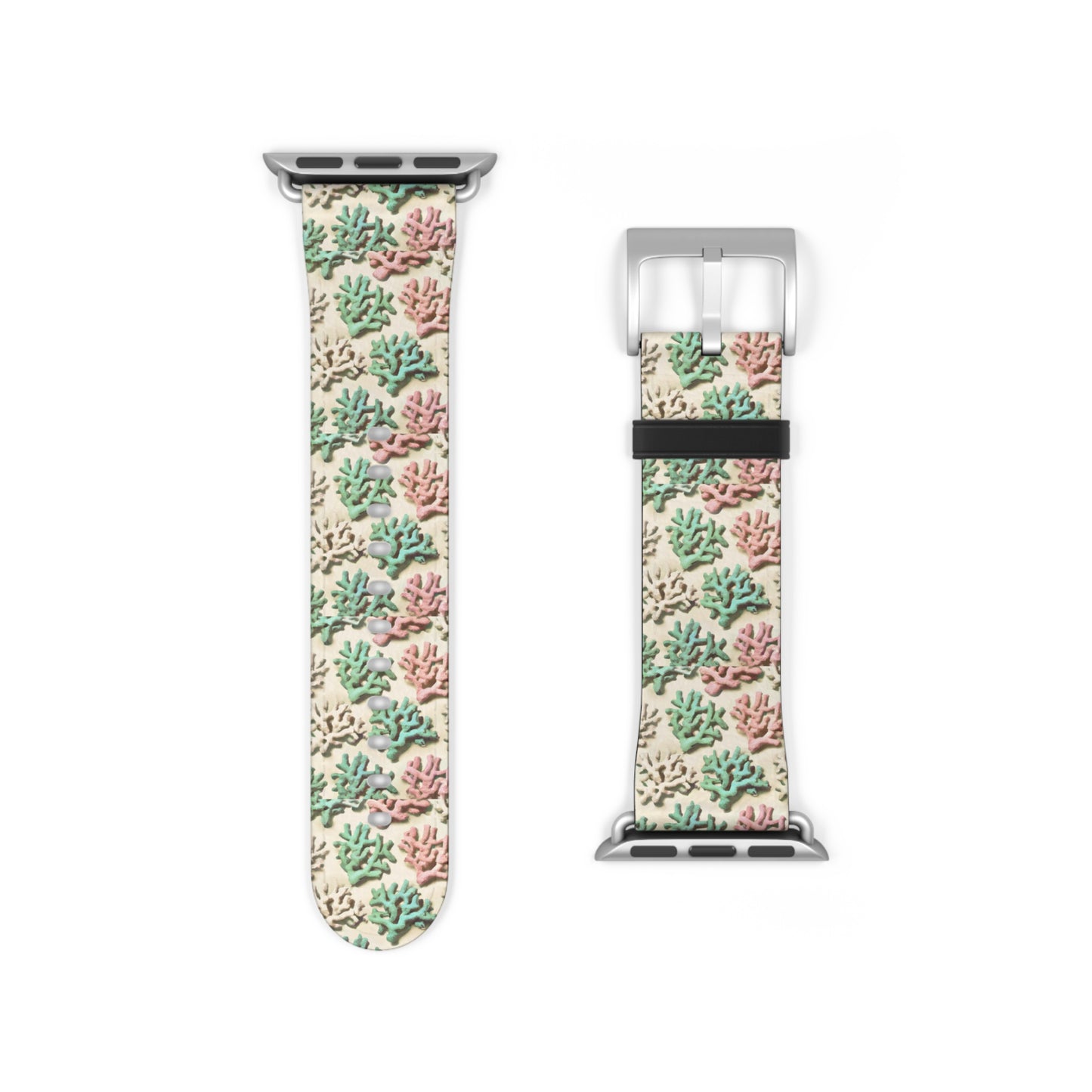 Apple Watch Band - Corals, Cream
