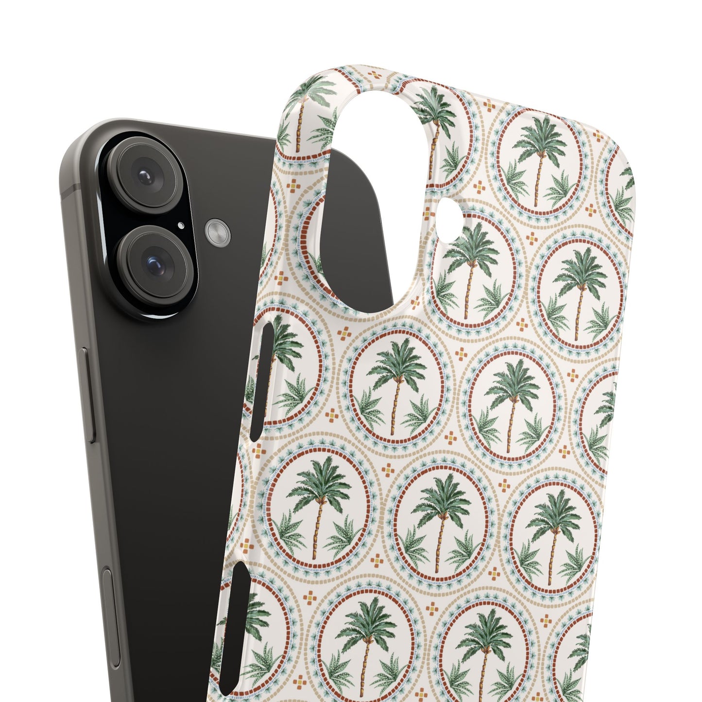 Slim Phone Cases - Mosaic Palm Tree