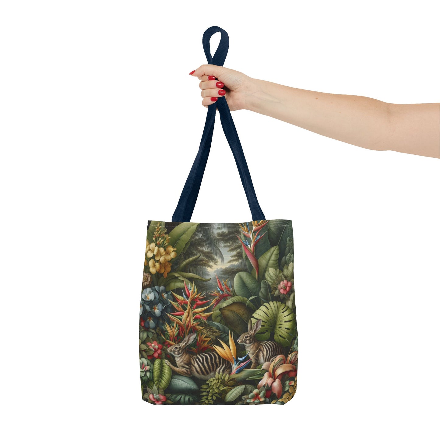 Rainforest Rabbit Outing Tote Bag - 3 Sizes