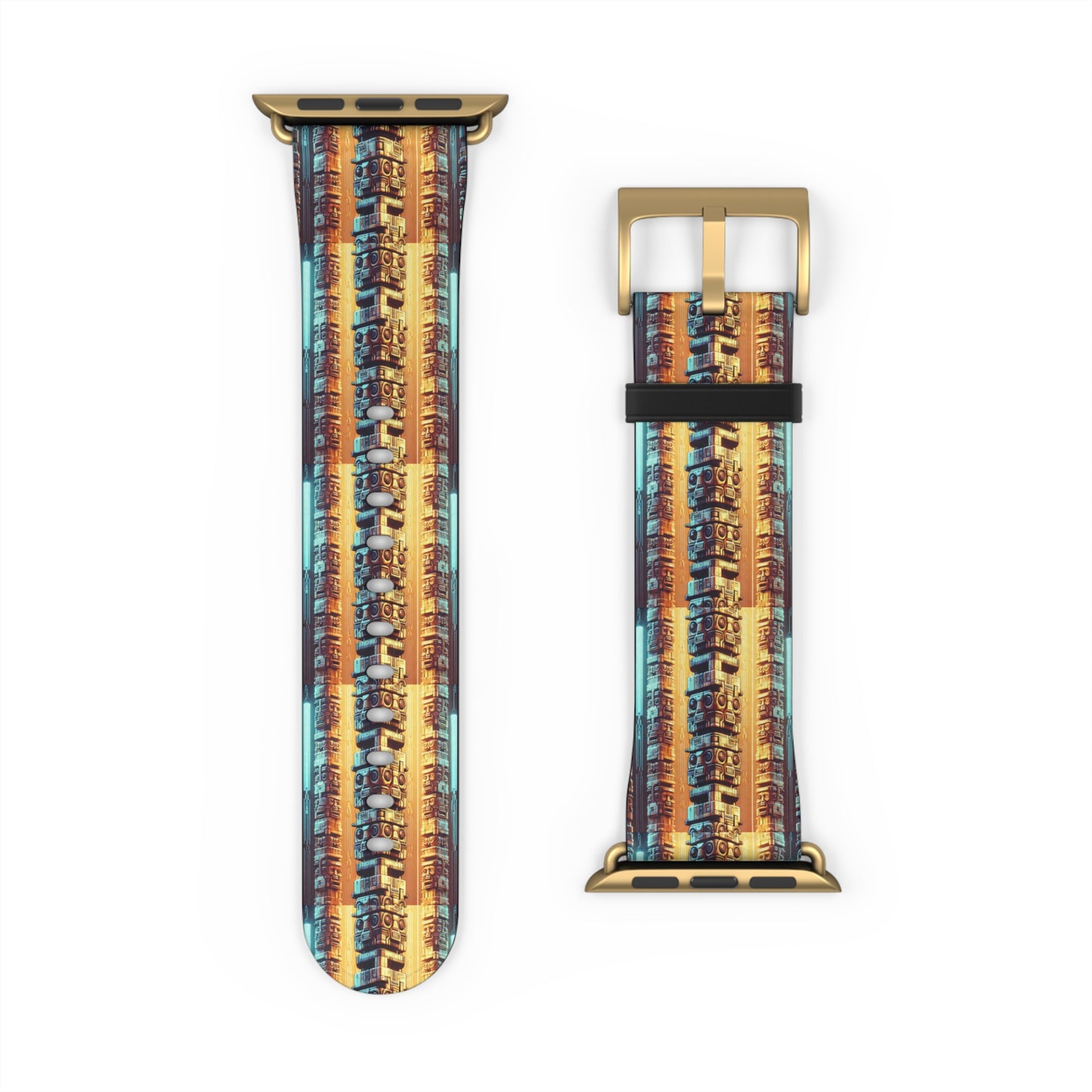 Apple Watch Band - Techno Tiki Totems