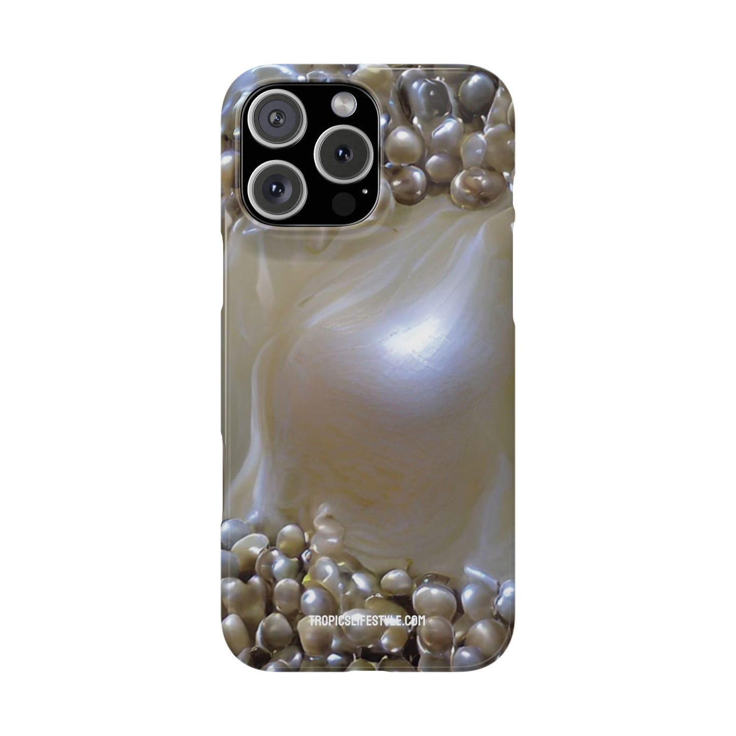 Slim Phone Cases - Natural Pearls Dream