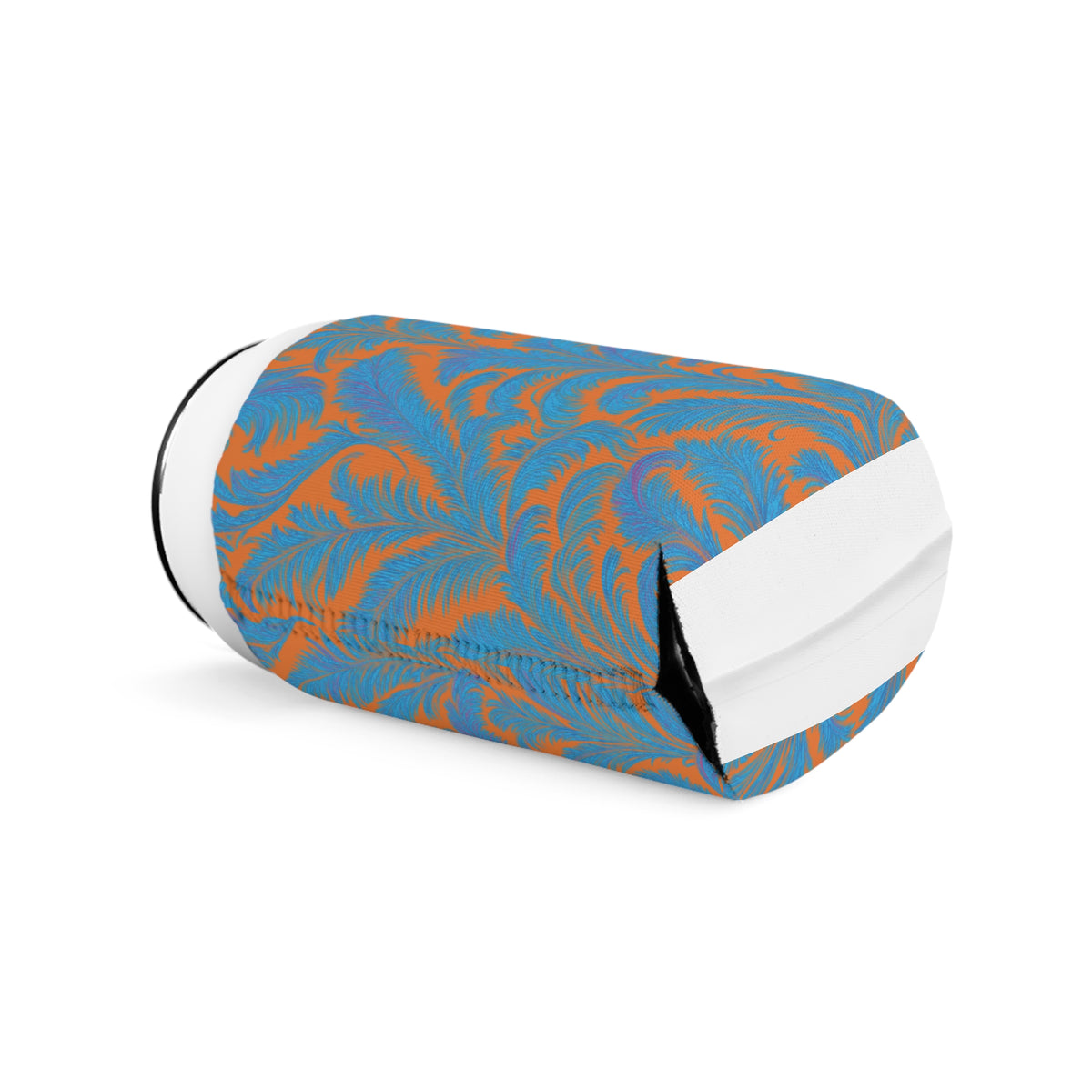 Rocco Blues/Crusta Can Cooler Sleeve - Perfect for Outdoor Picnics