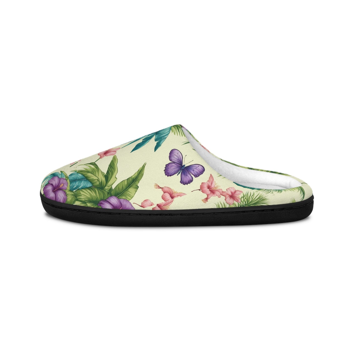 Women's Indoor Slippers - Mary's Garden Toile