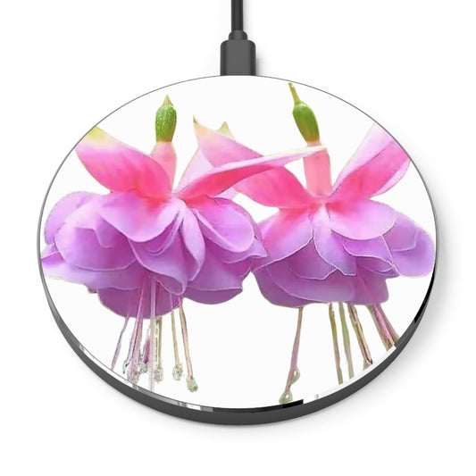 Wireless Charger - Two Fuchsias