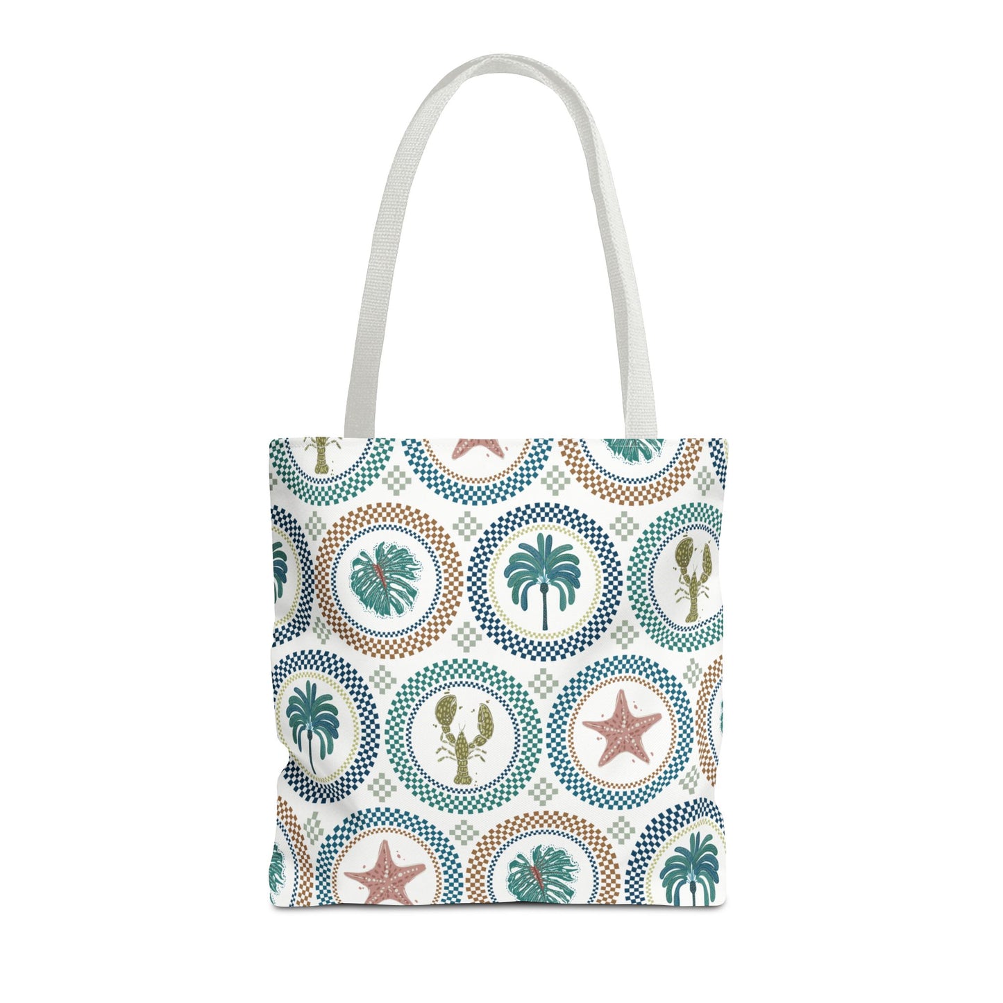 Mosaic Tropi Sealife Tote Bag - 3 Sizes