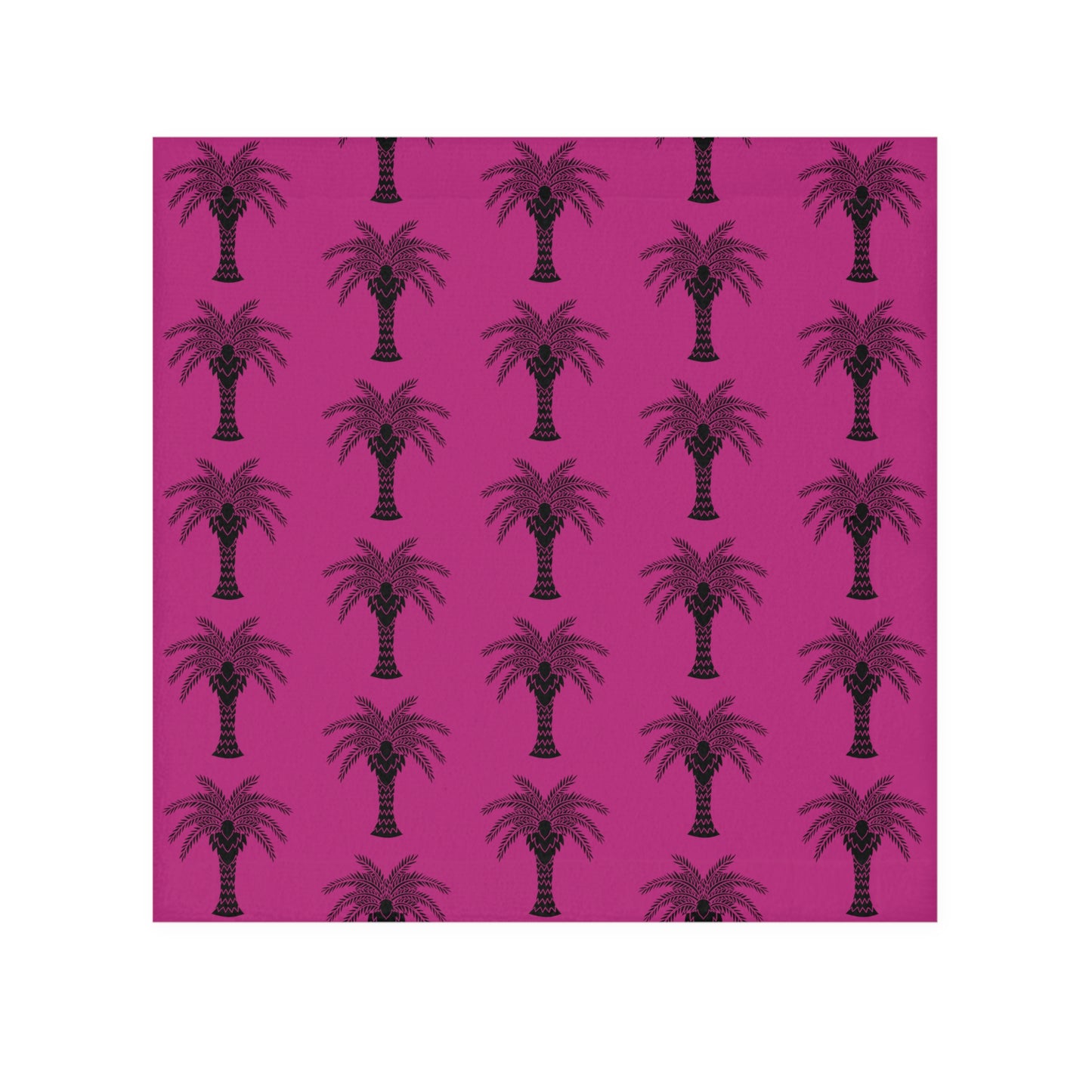 Face Towel - Stylized Palm pink