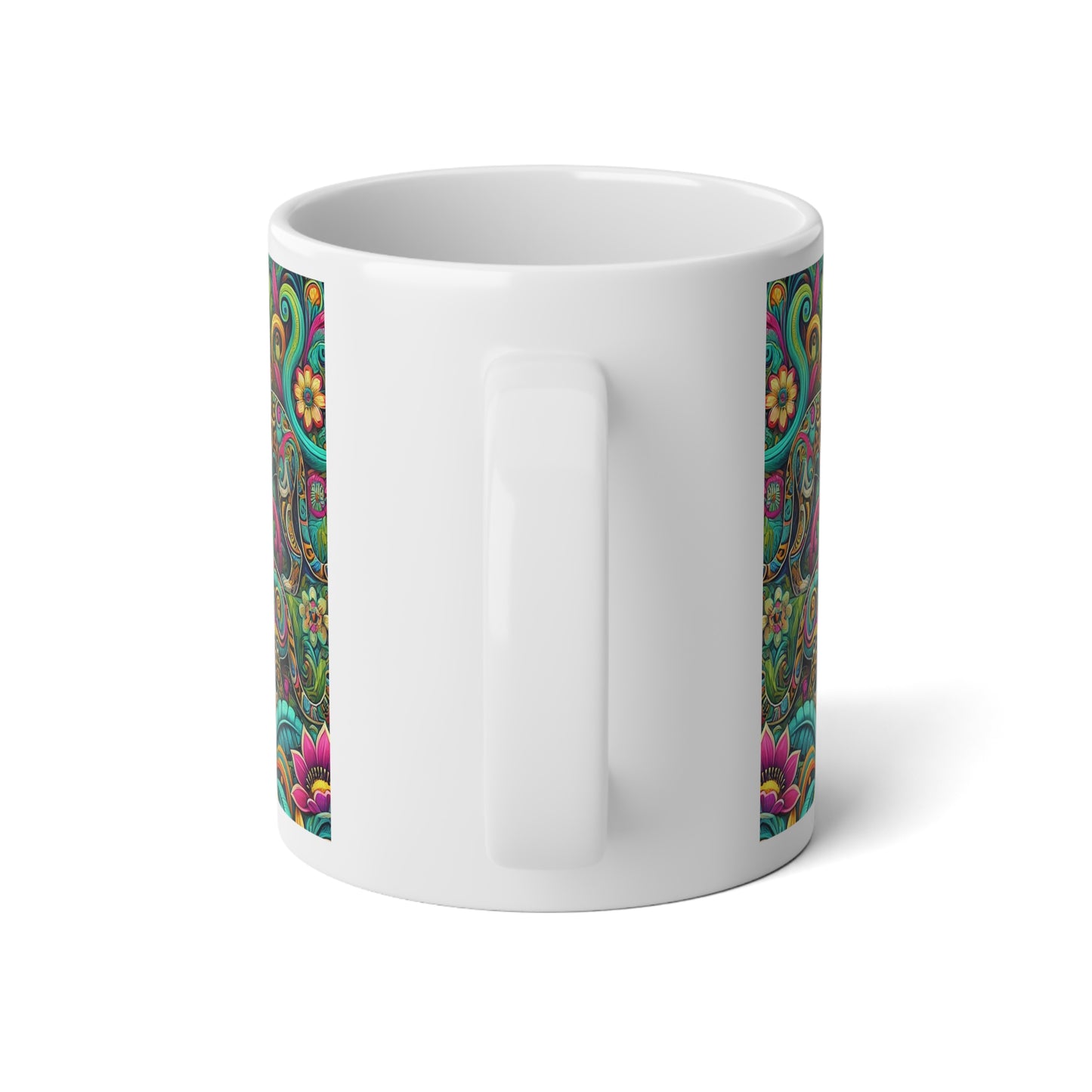 Jumbo Mug, 20oz, Jaguar Pop | Tropical Coffee Cup