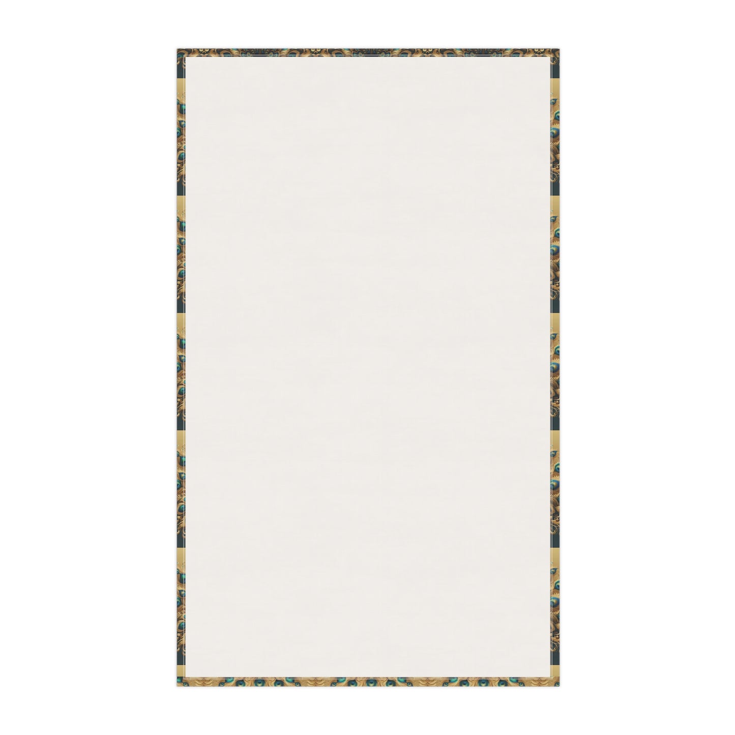 Tea Towels (cotton, poly), Golden Peacocks