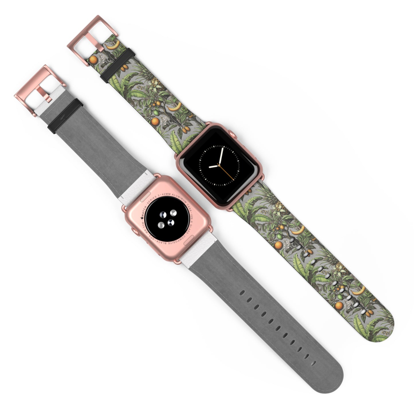 Apple Watch Band - Tropical Fruit, Noir