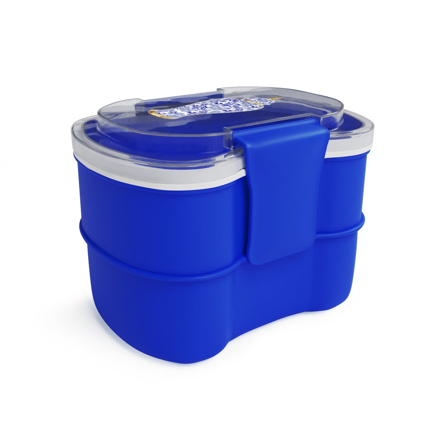 Two-tier Bento Box - Blue & Gold Ginger Jar