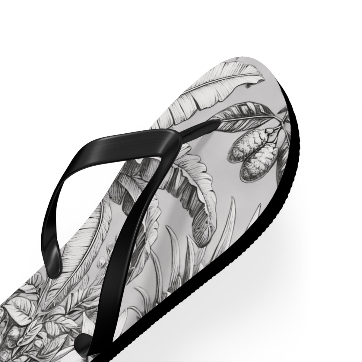 Flip Flops - Tropical Fruit, Newspaper