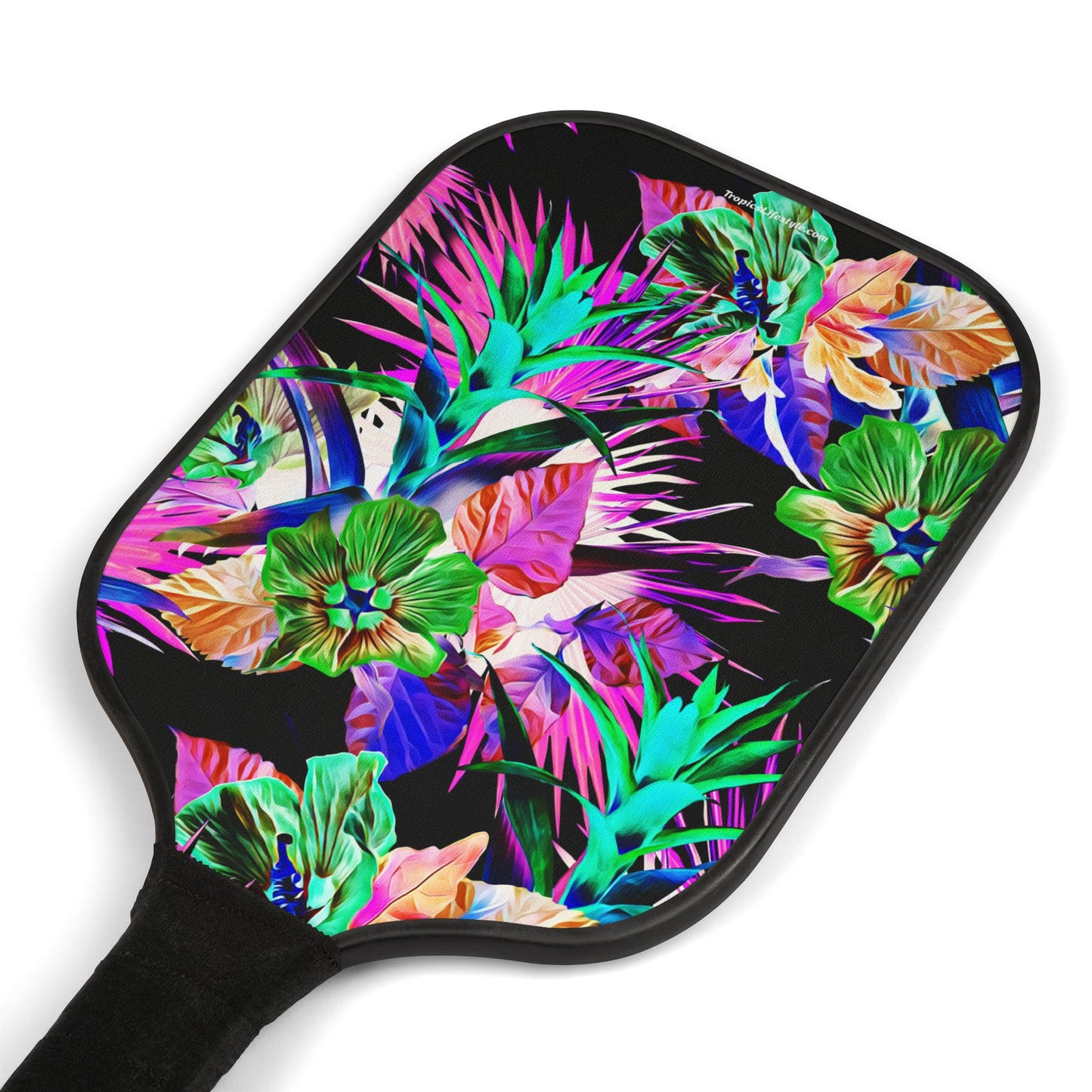 Tropical Pickleball Kit - Plant-Palooza, black