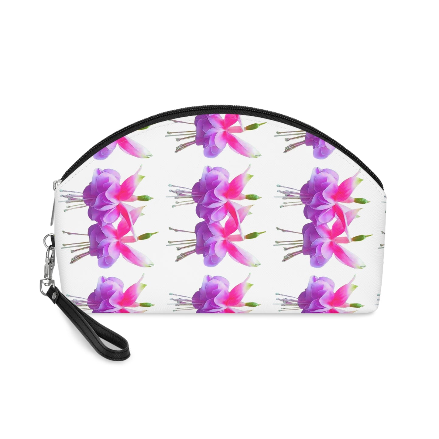 Makeup Bag - Two Purple Fuchsias