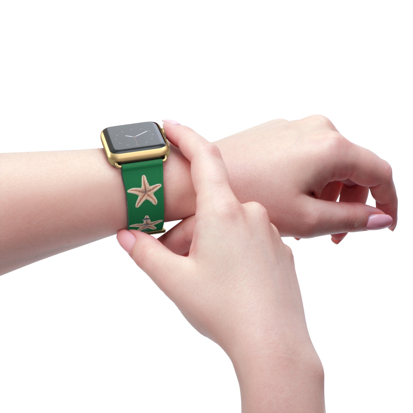 Apple Watch Band - Real Starfish/Dark Green